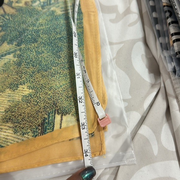 100% Silk Feeling Polyester small square Scarf Women neckerchief Floral style - Picture 7 of 10